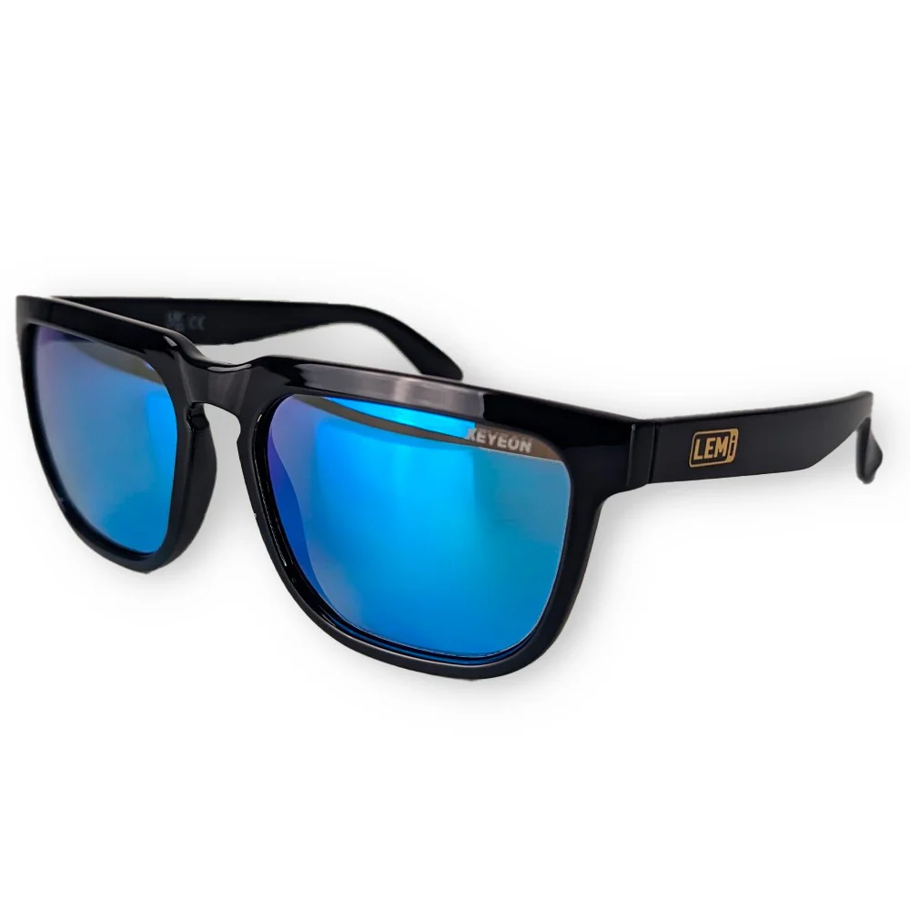 LEM SOUL SUNGLASSES - BLACK / BLUE