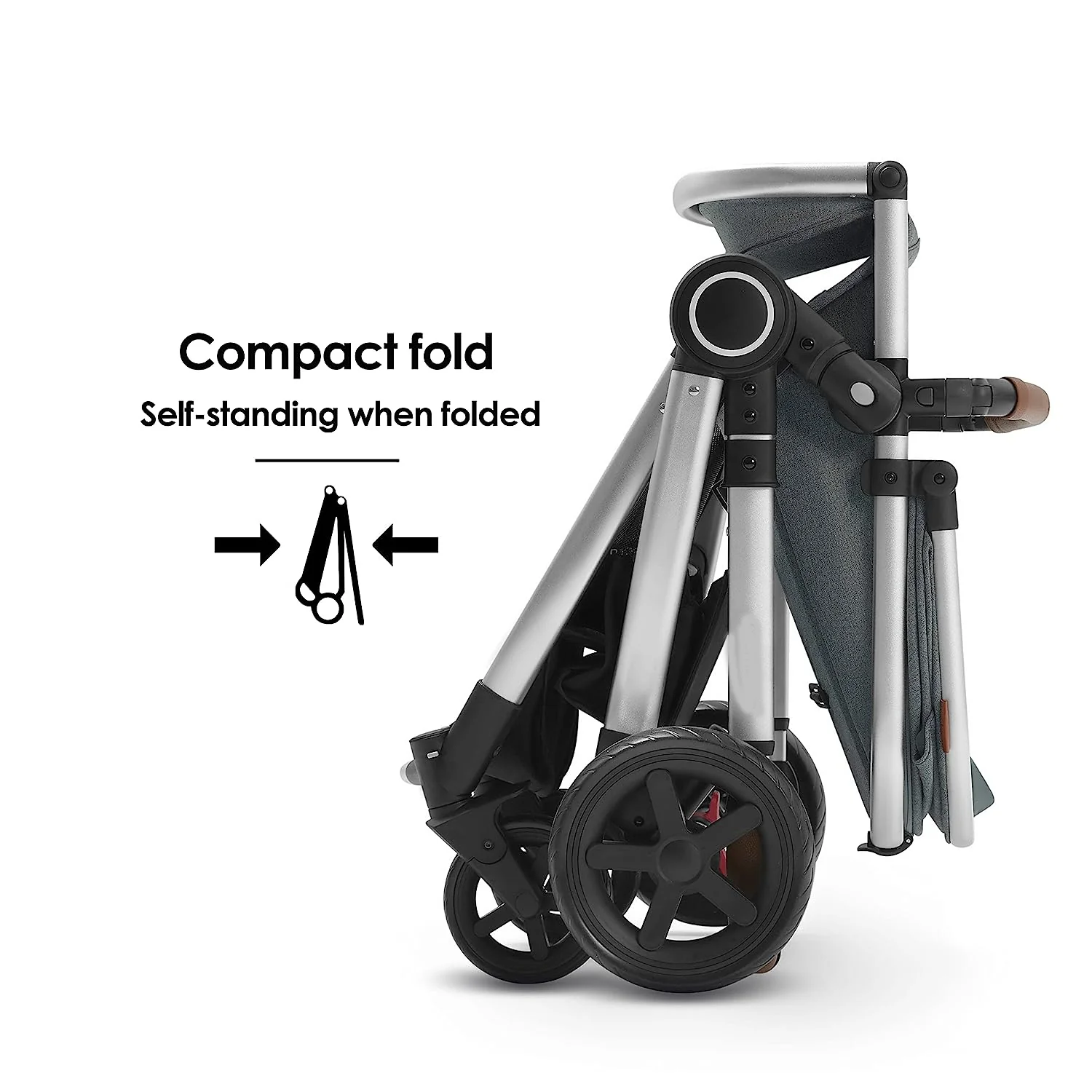 Kinderwagen mit abnehmbarem Stubenwagen – Kinderwagen in voller Größe für bequeme Ausflüge mit dem Baby – Kleinkind-Kinderwagen mit umkehrbarem Kinderwagensitz – Kinderwagen mit leichtgängigem Stubenwagen