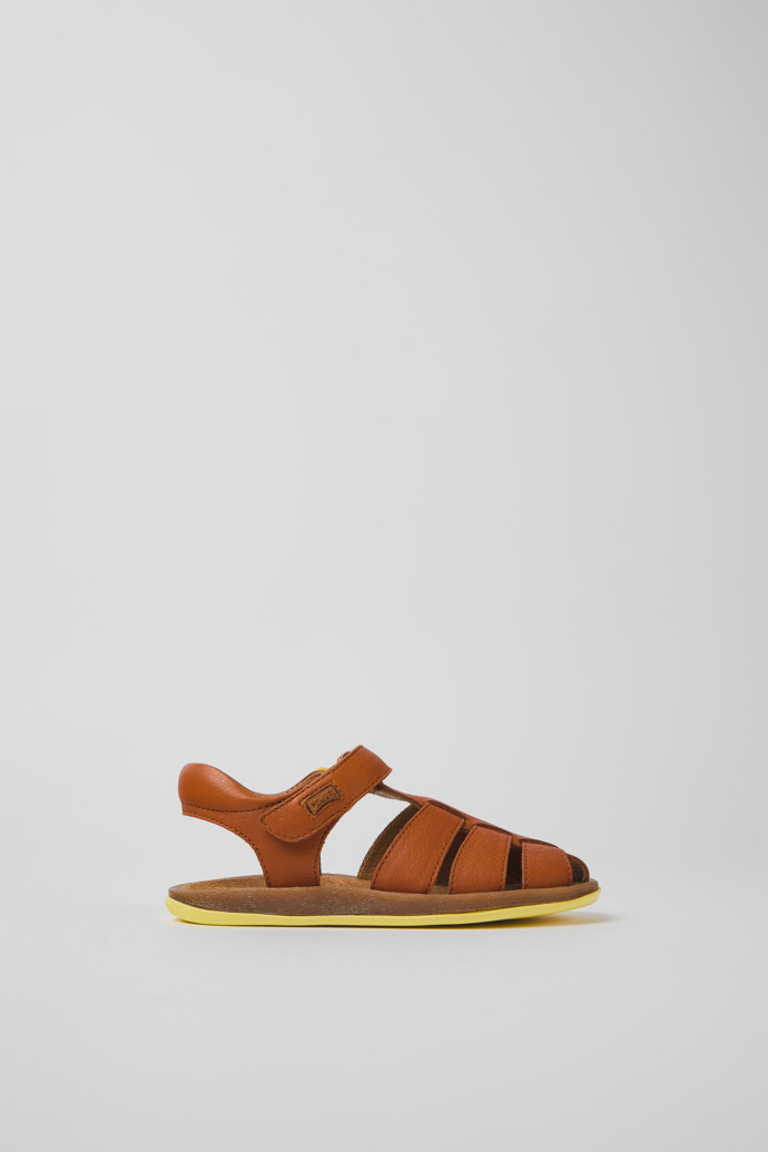 Bicho Brown Leder Sandalen für Jungen