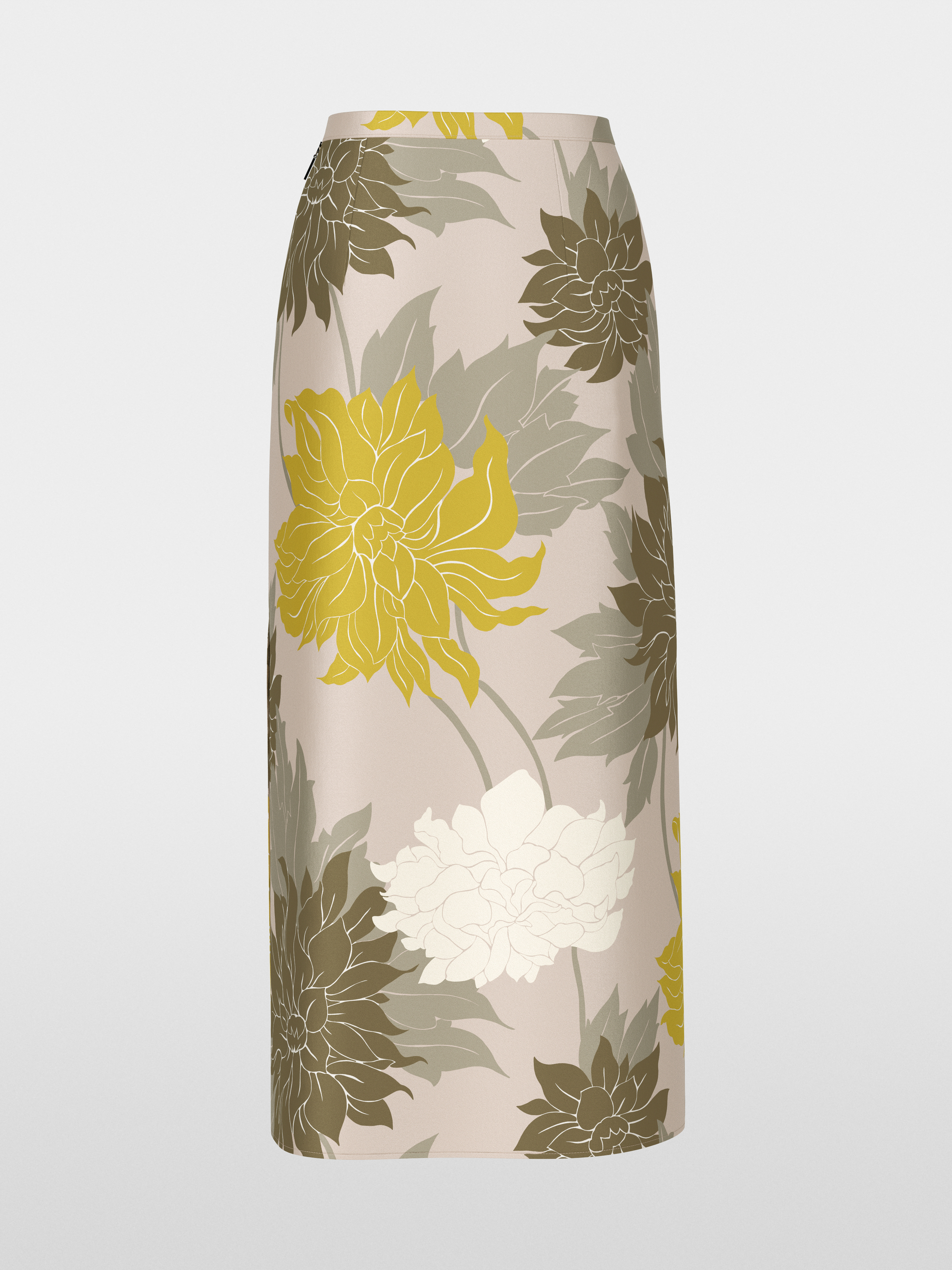 Marc-Cain Elegant glänzender Seidenrock