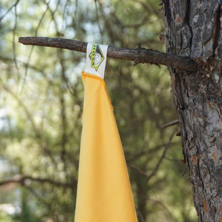 Large Hosa MICROFIBER towel 140 X 70 CM - yellow