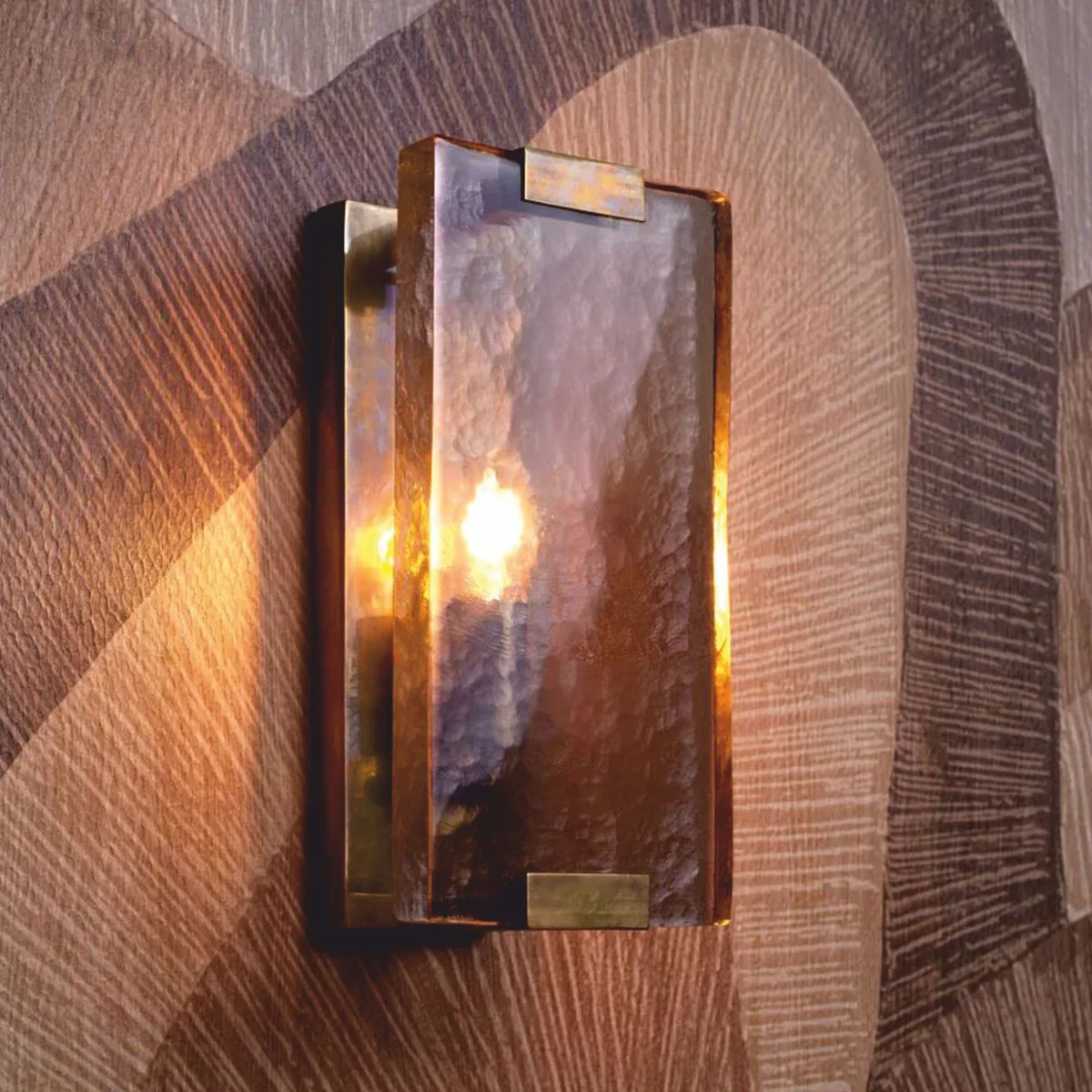 Luxury wall light vintage brass H. 30.5 cm - Luxury Lights