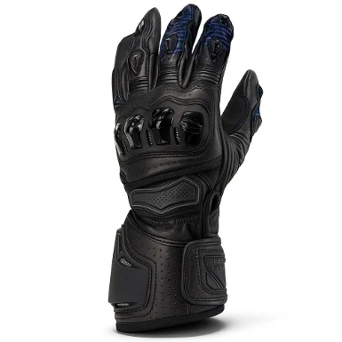 SUMMER OUT TRACK RACING LADY GLOVES - BLACK / LILAC