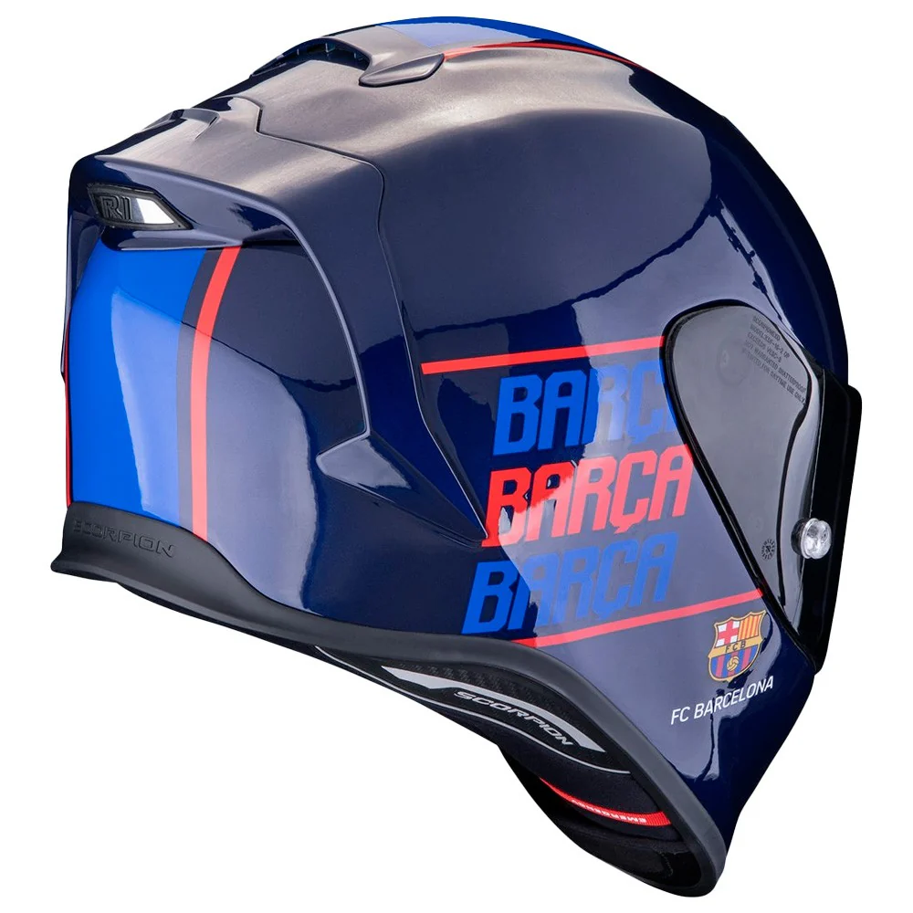 CASCO SCORPION EXO R1 EVO AIR FC BARCELONA