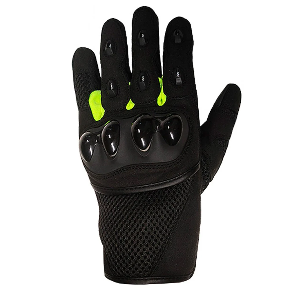 SUMMER GLOVES OUT 06 - BLACK / FLUOR