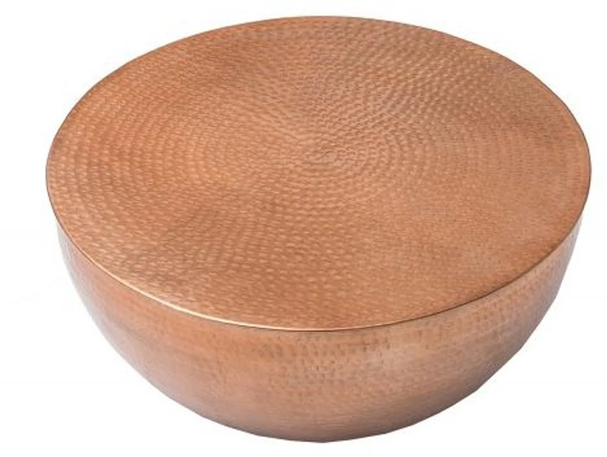 Luxury coffee table copper 68 cm aluminum - living room salon table - unique