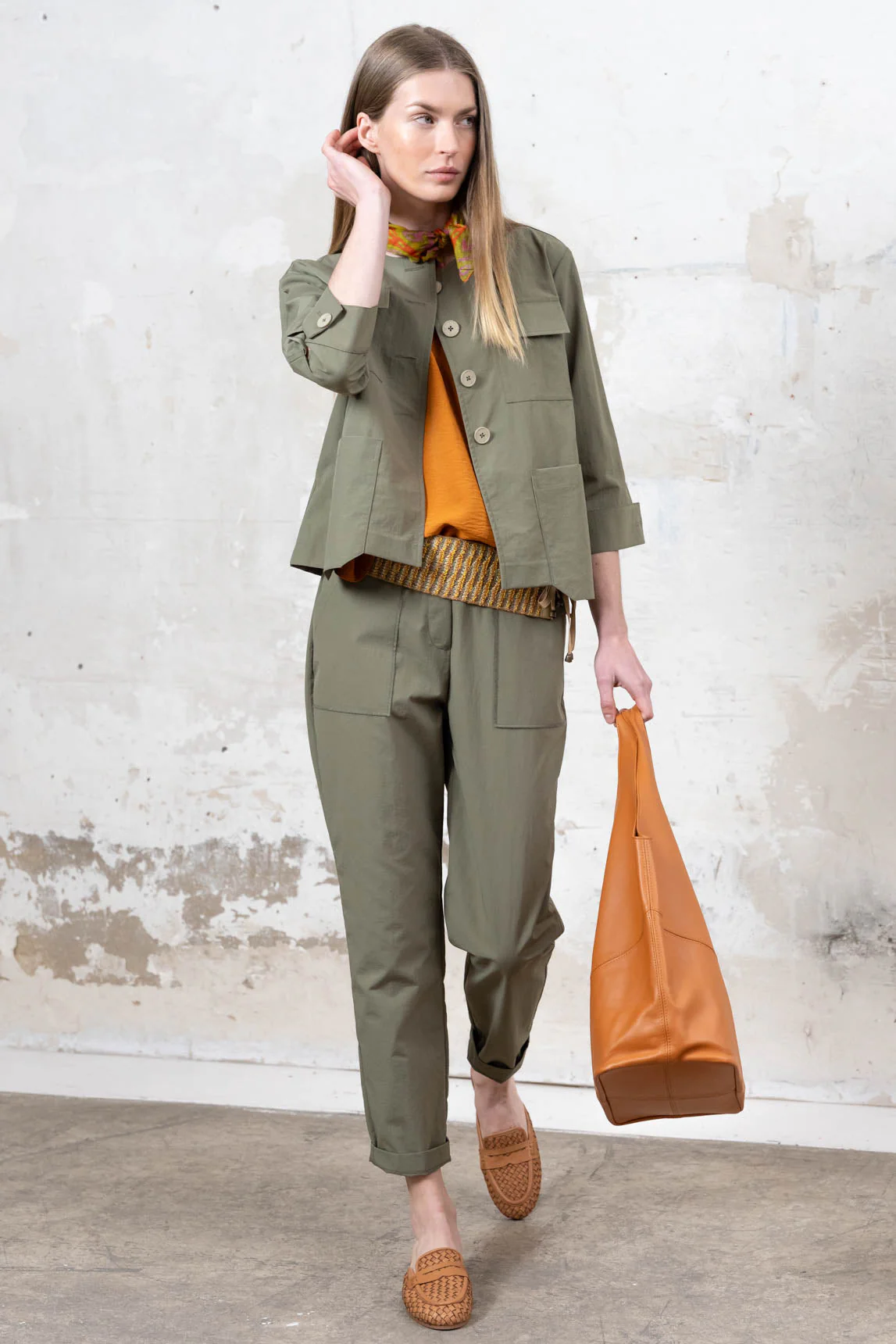 Rivera-Spanien Top Calvi orange