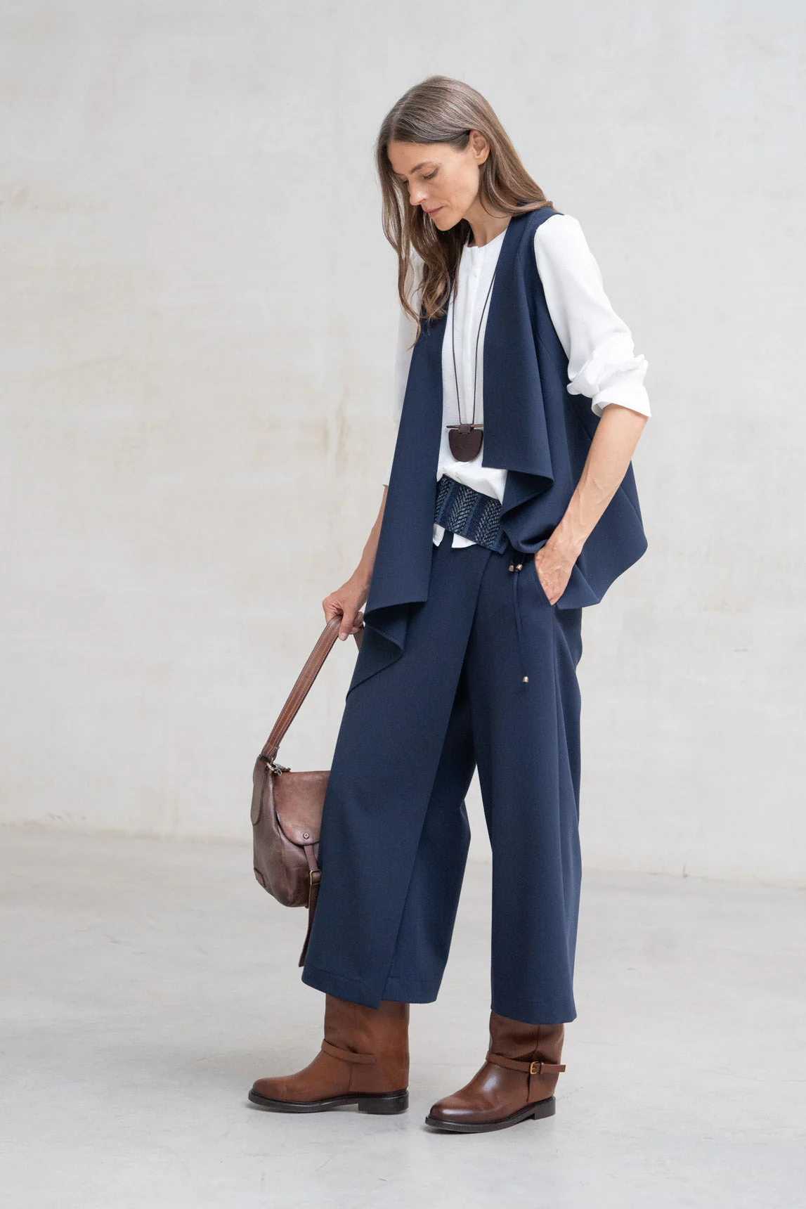 Rivera-Spanien Fermo Blanca Bluse