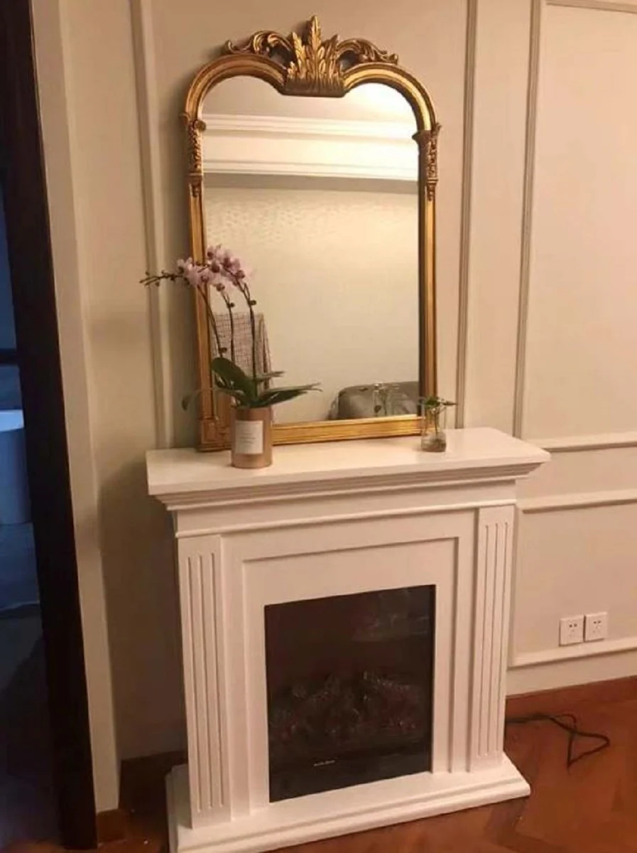 Luxury Baroque Mirror Antique Gold - Magnificent Italian Baroque Style Wall Mirror - Luxury Furniture in Baroque Style - Magnificent Baroque Furniture - Made in Italy - Luxury Quality