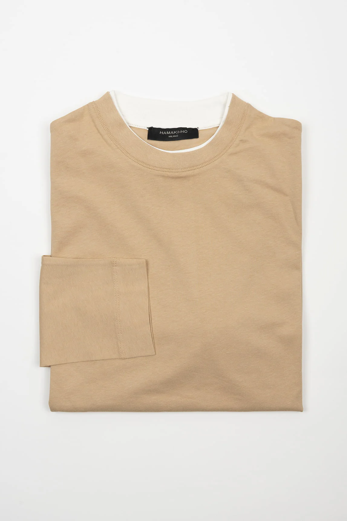 Rivera-Spain Beige Langarm-T-Shirt