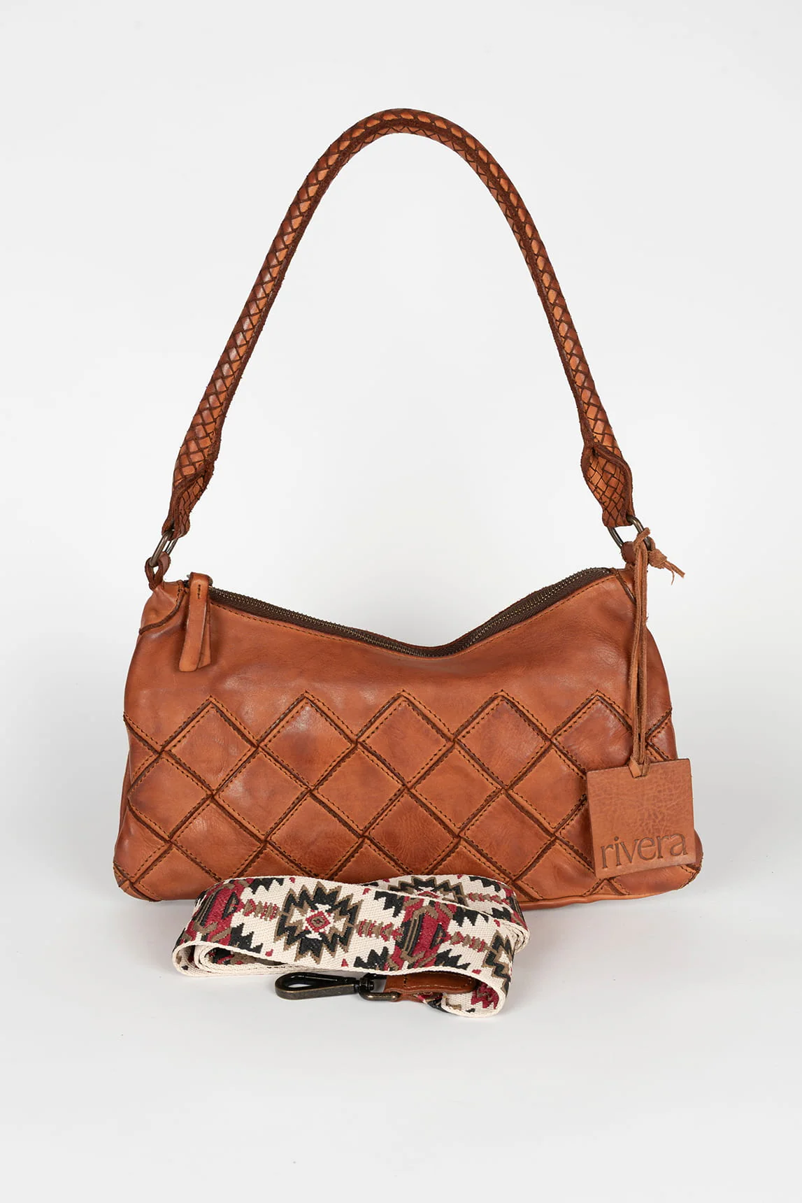 Rivera-Spanien Bolso Gianduja Kamel