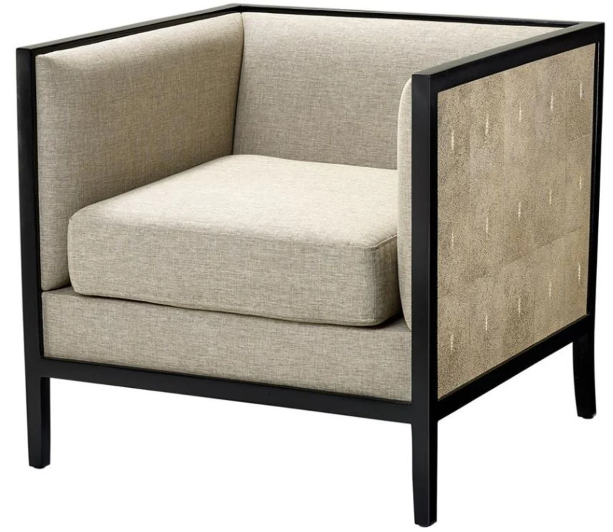 Luxus Sessel Grau - Designer Hotel Möbel