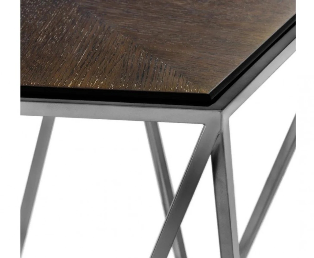 Luxury Art Deco designer side table 57 x 57 x H. 55 cm - luxury hotel table