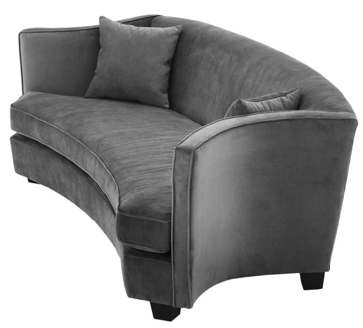 Luxury sofa gray 226 x 110 x H. 74 cm - luxury living room furniture