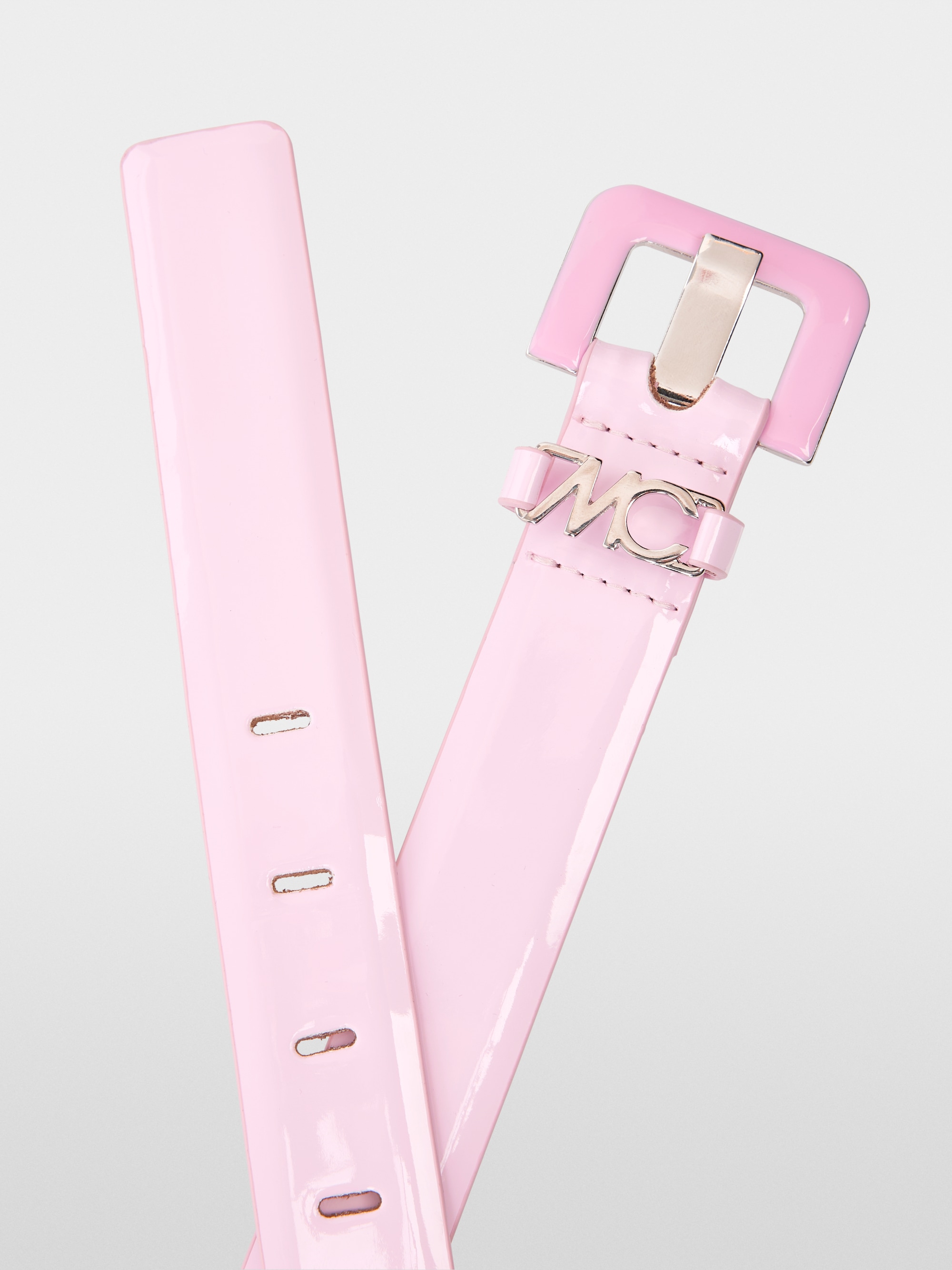 Marc-Cain Taillengürtel aus glänzendem Lackleder