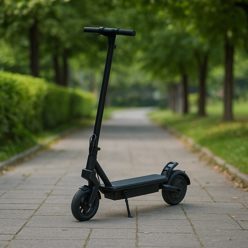 Schwarzer Kinderroller aus Aluminiumlegierung