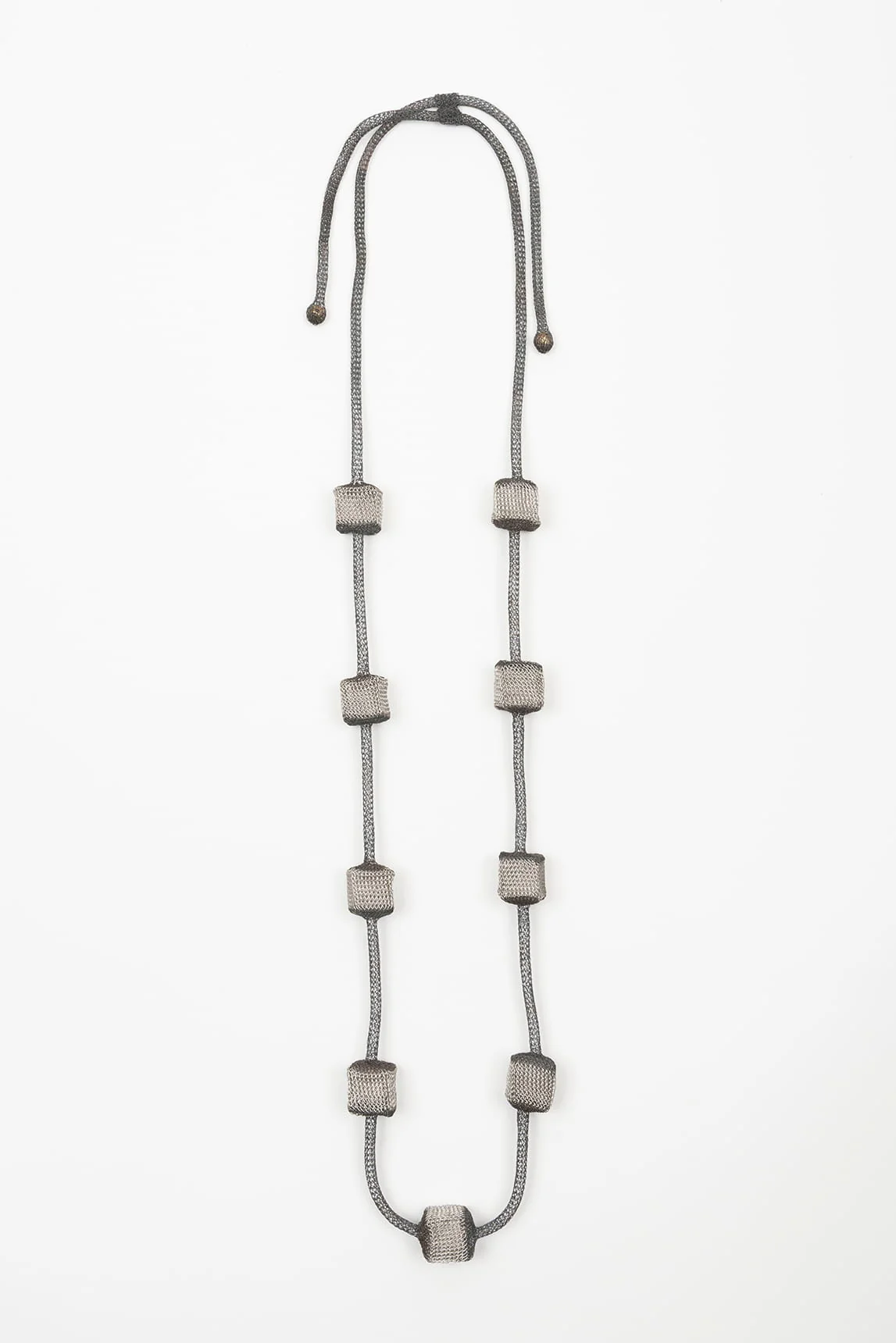 Rivera-Spanien Candy Silber-Mesh-Halskette