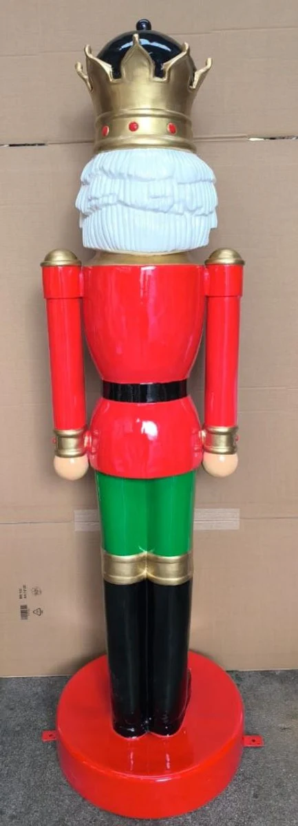 XXL decorative sculpture Nutcracker King H. 200 cm - Christmas decoration