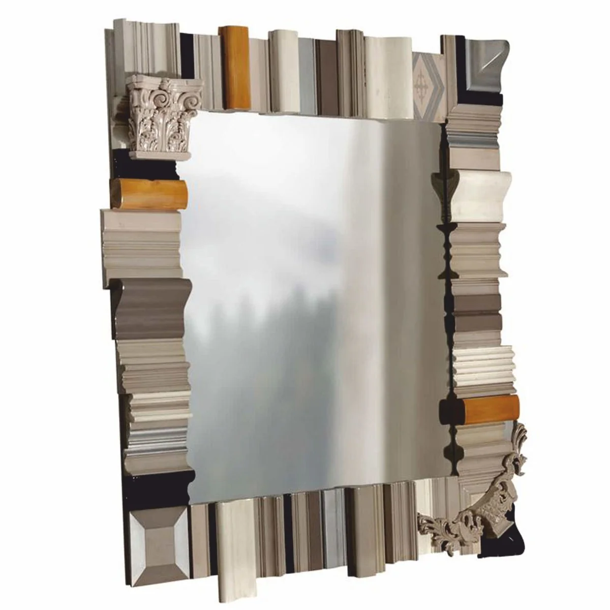 Luxus Designer Spiegel Bunt 135 cm - Luxus Designer Möbel