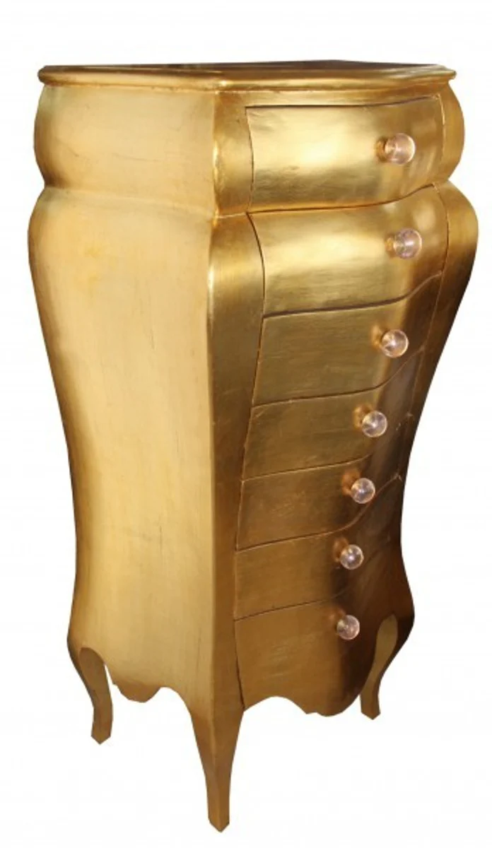 Baroque Dresser Gold 131 x 68 x 46 cm - Antique Style