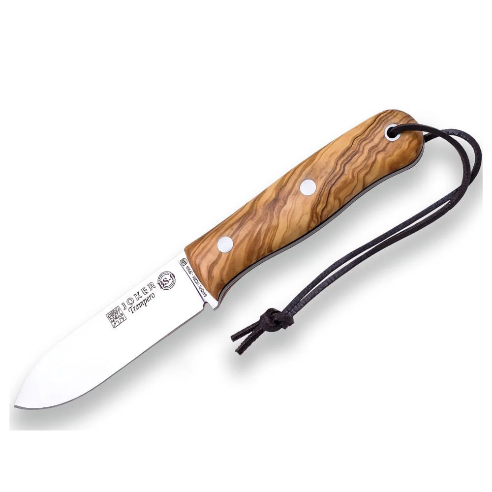Joker BS9 Trampero Olivo - Cuchillo de supervivencia y buschcraft