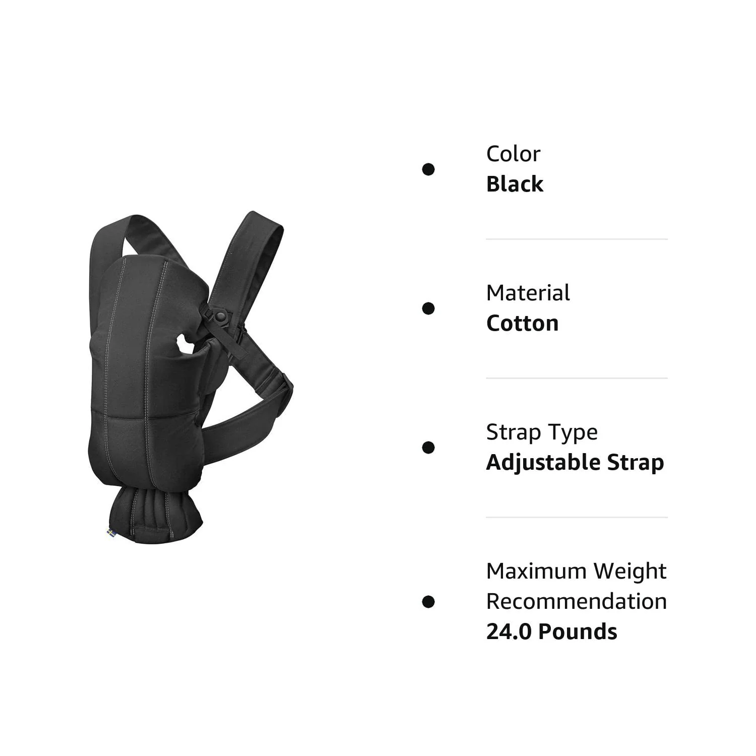 Babytrage Mini, 3D-Netz, Anthrazit/Leopard