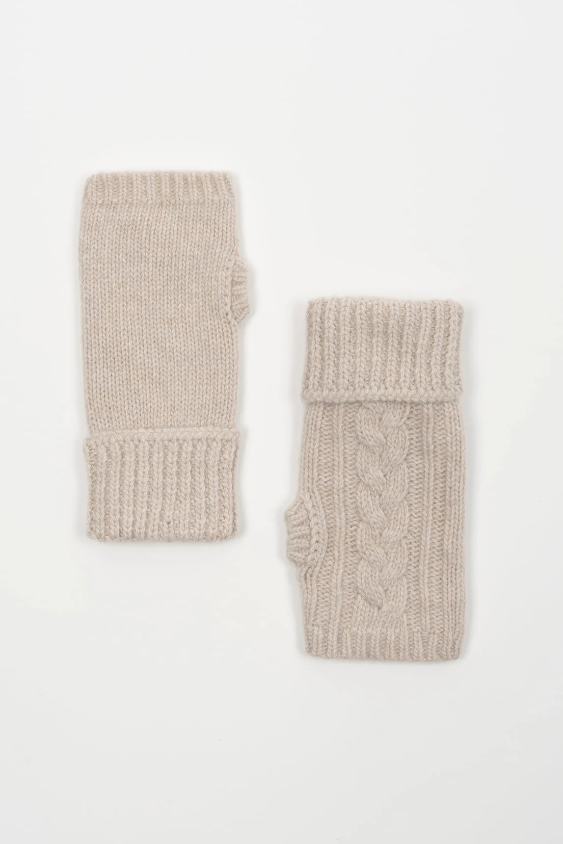 Beigefarbene Wollhandschuhe „Jules“ von Rivera-Spain