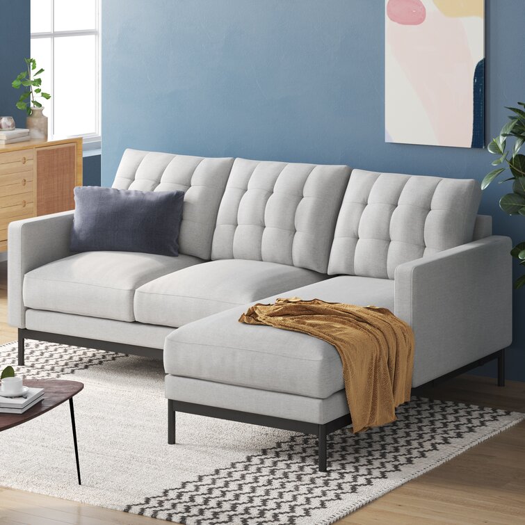 Thompson 77.6 Wide Reversible Modular Sofa & Chaise