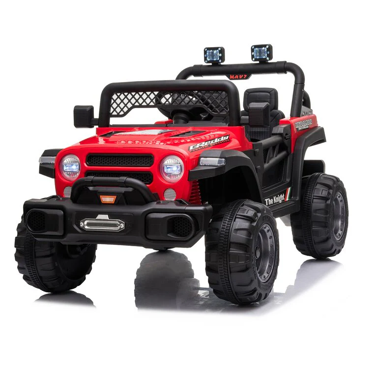 Ride On Truck Dual Drive 12V 4,5A.H mit 2,4G Fernbedienung Geländewagen Pink