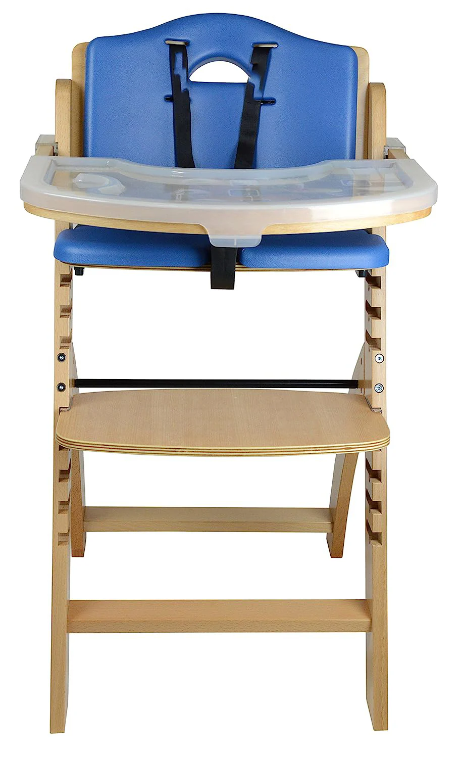 Hochstühle aus Holz für Babys und Kleinkinder. 3-in-1 verstellbarer Hochstuhl mit abnehmbarem Tablett, leicht zu reinigen, tragbar. 6 Months up to 250 Lb. Kissen aus Naturholz/Olivenholz