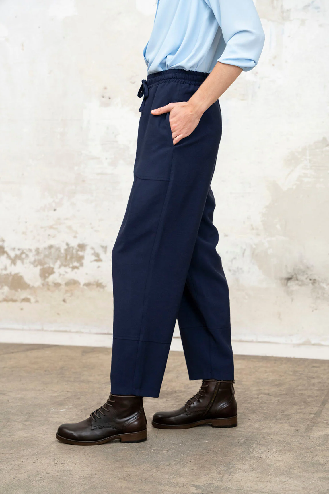 Rivera-Spanien Marineblaue Nereida-Hose