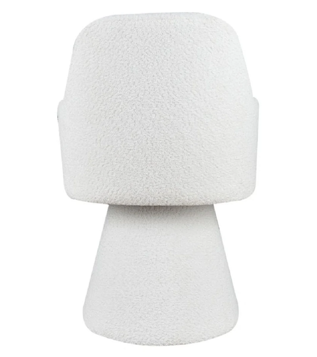 Luxury dining room chair with armrests white H. 85 cm - Dining room furniture