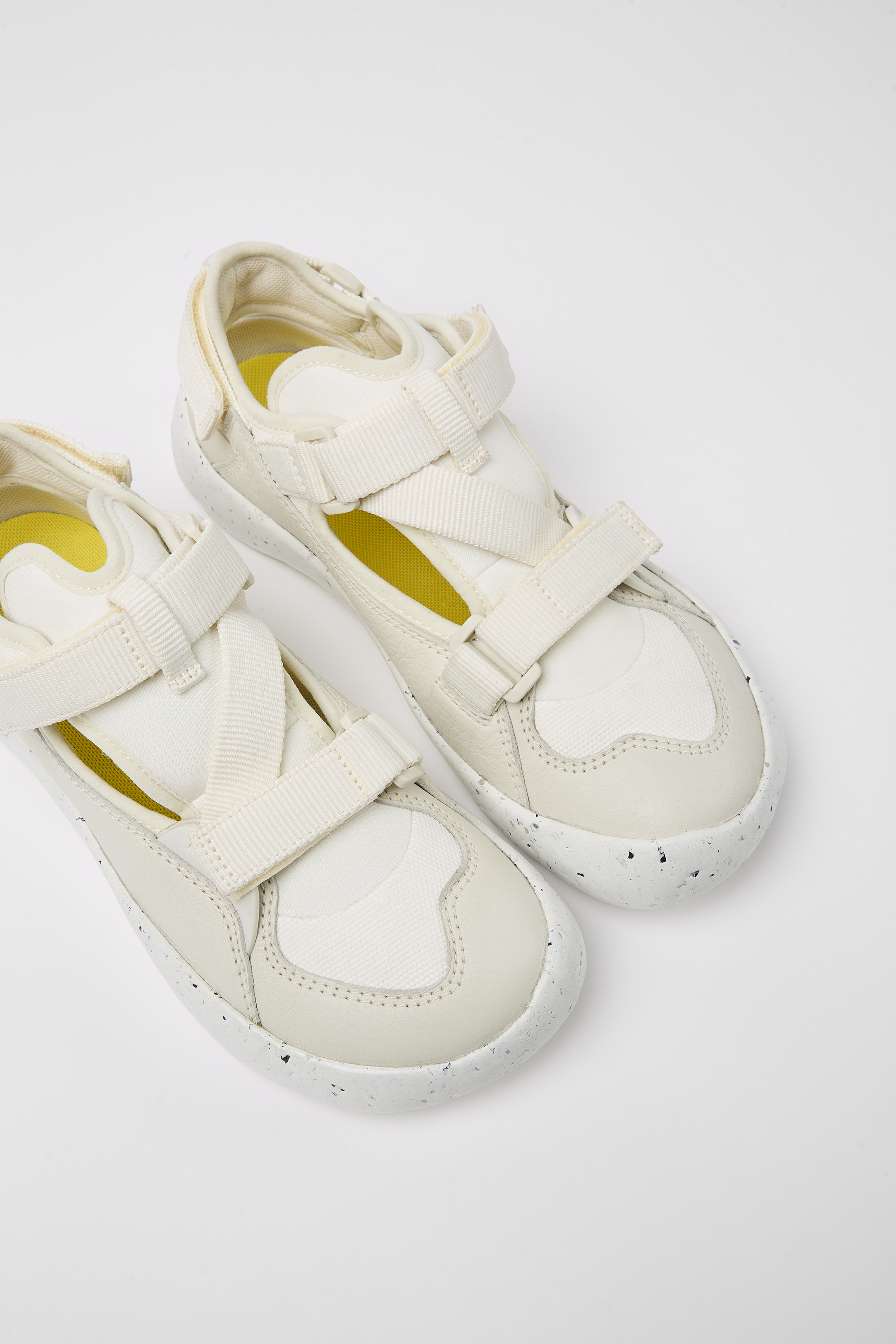 Peu Stadium - Weiße halboffene Turnschuhe für Damen