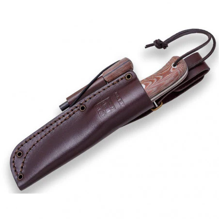 Joker BS9 Campero Nogal con ferrocerio - Cuchillo de supervivencia y buschcraft