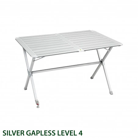 Brunner SILVER GAPLESS LEVEL 4 - Mesa plegable rectangular 110 X 71cm.