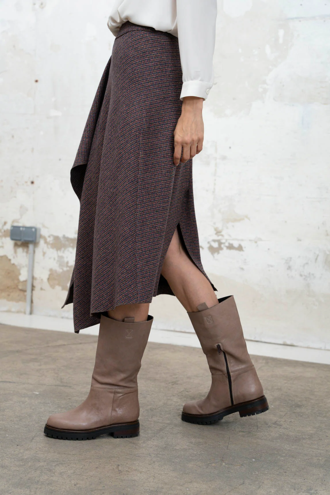 Rivera-Spain Burgunderfarbener Gisela-Rock