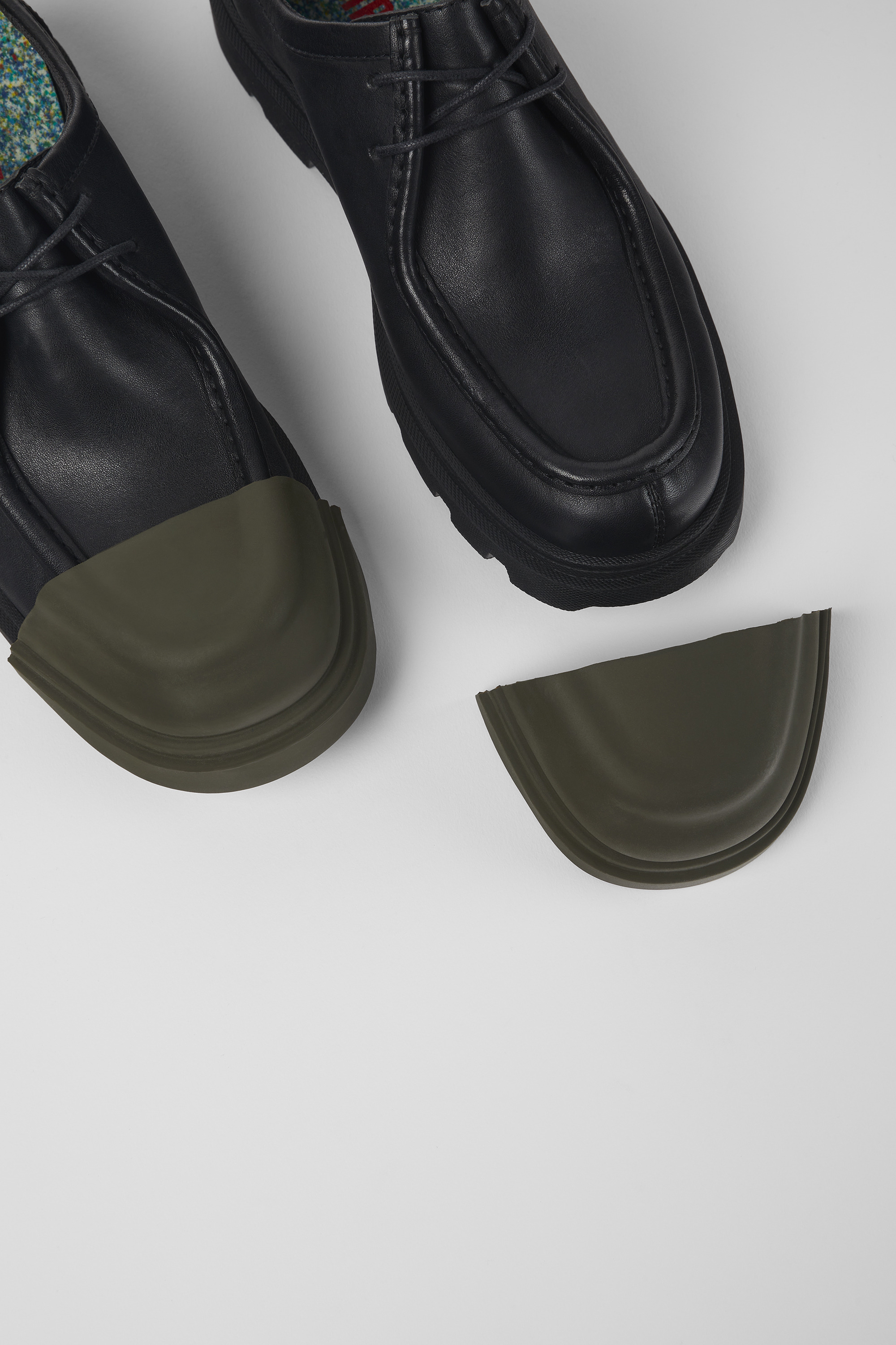 Junction Toe Caps - Grüne Gummi Zehenkappen