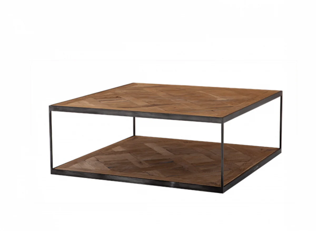 Luxury Art Deco Designer Coffee Table Zinc - Living Room Salon Table - Hotel Table Furniture