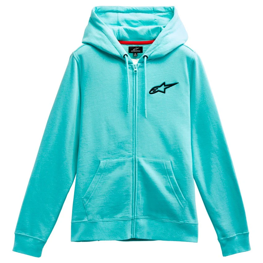 SUDADERA ALPINESTARS AGELESS CHEST LADY AZUL / NEGRO