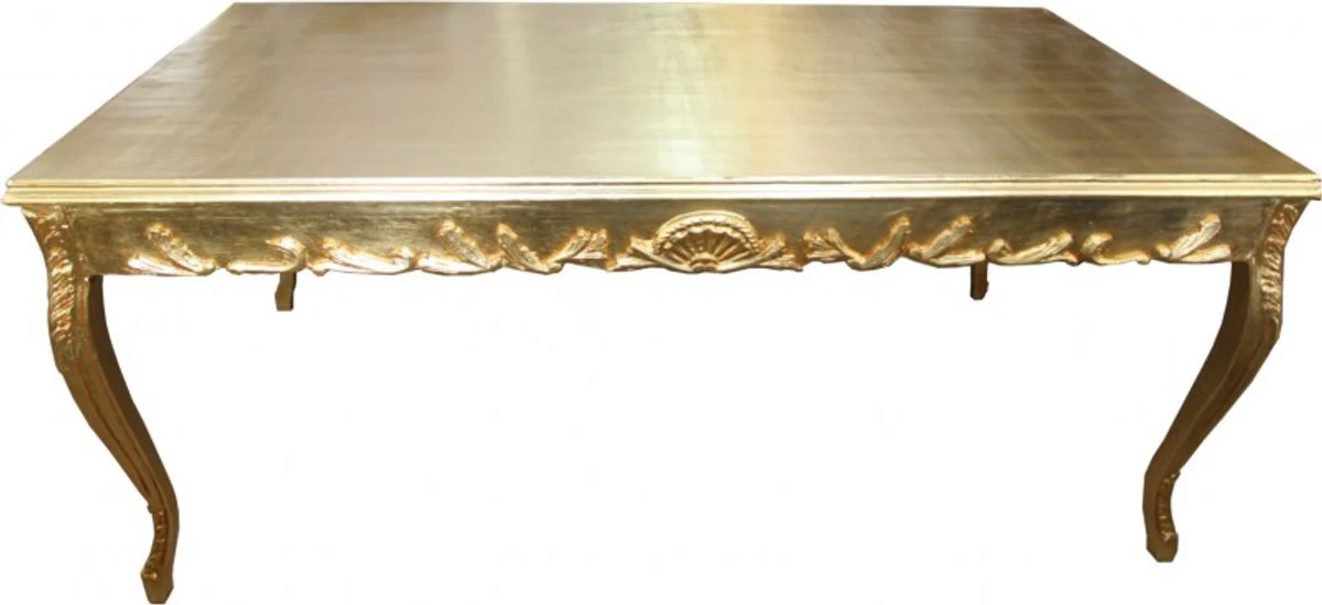 Baroque dining table gold 200 x 99 cm Mod2 - dining room table - furniture antique style