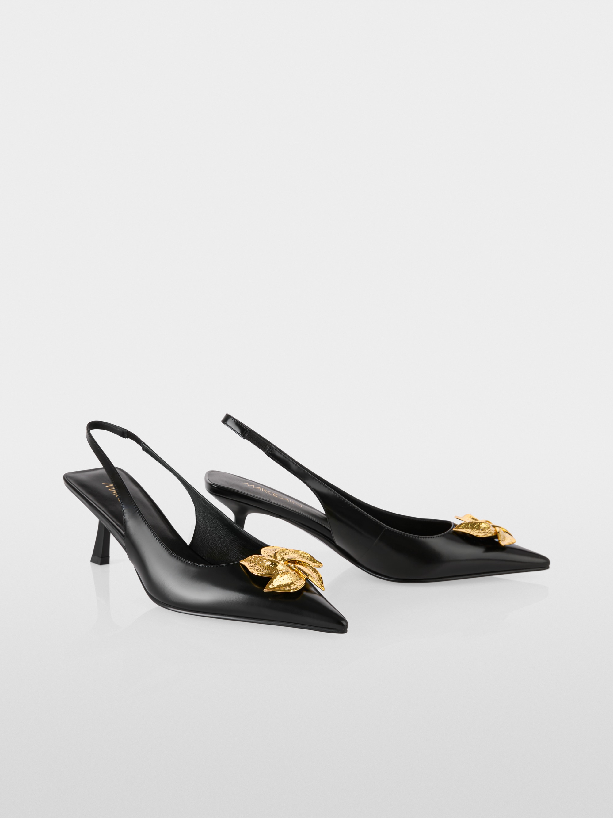 Marc-Cain Slingback-Pumps aus Kalbsleder