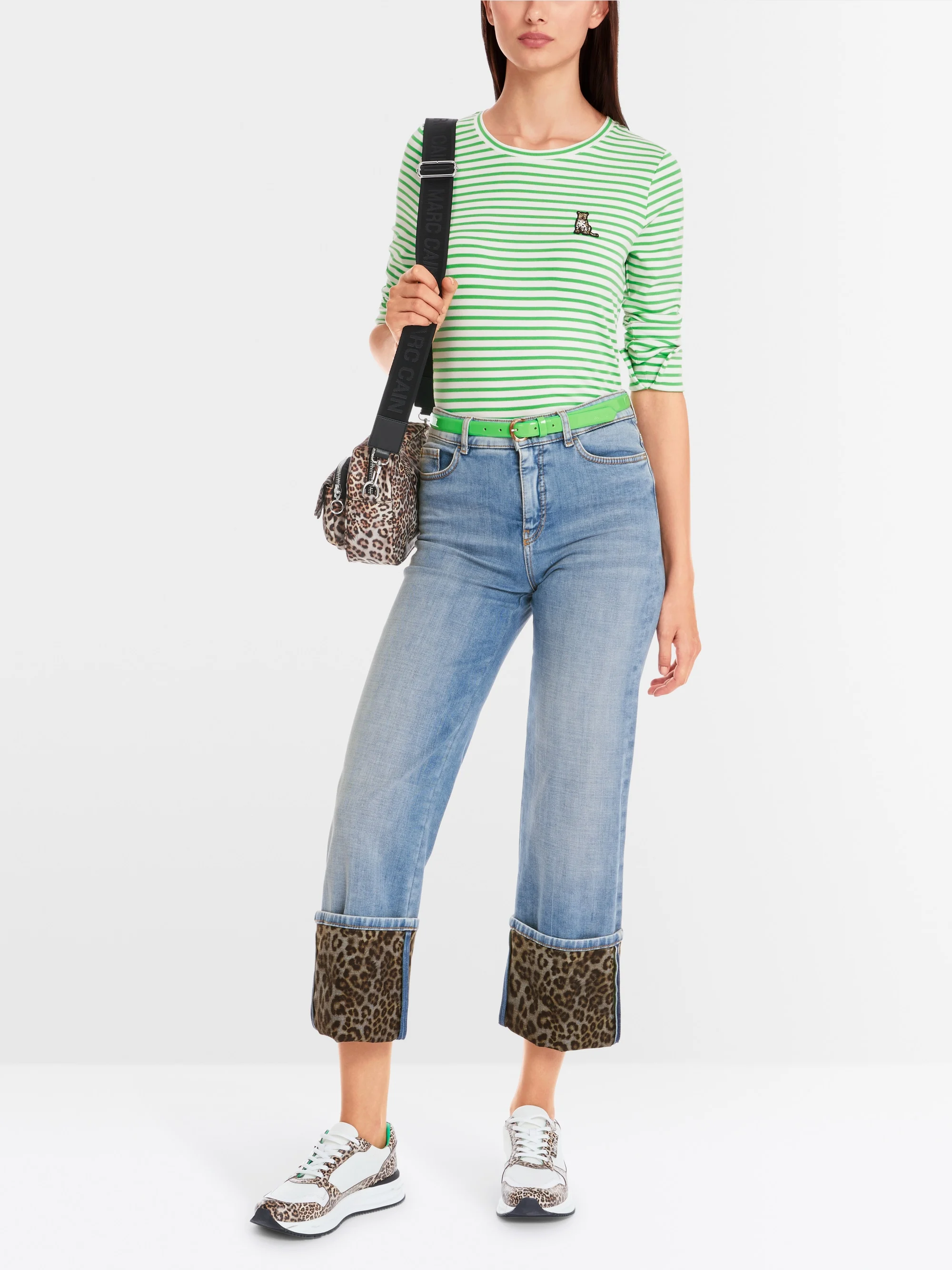 Marc-Cain Langarm mit Streifenmuster