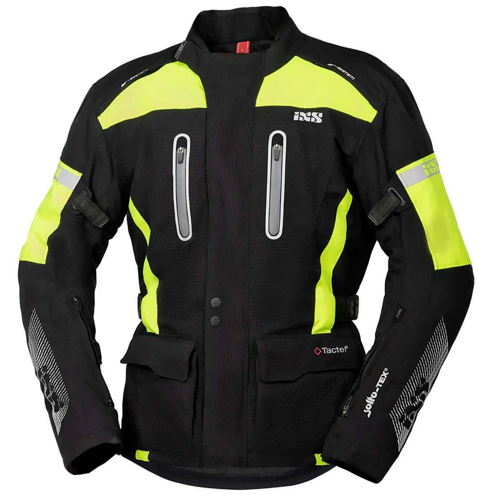 4 SEASON IXS PACORA ST JACKET - BLACK / FLUOR