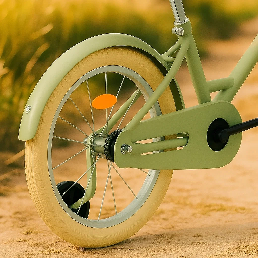 Kinderfahrräder 16 Zoll grün 4 bis 7 Jahre - SnDMayUQ12Em