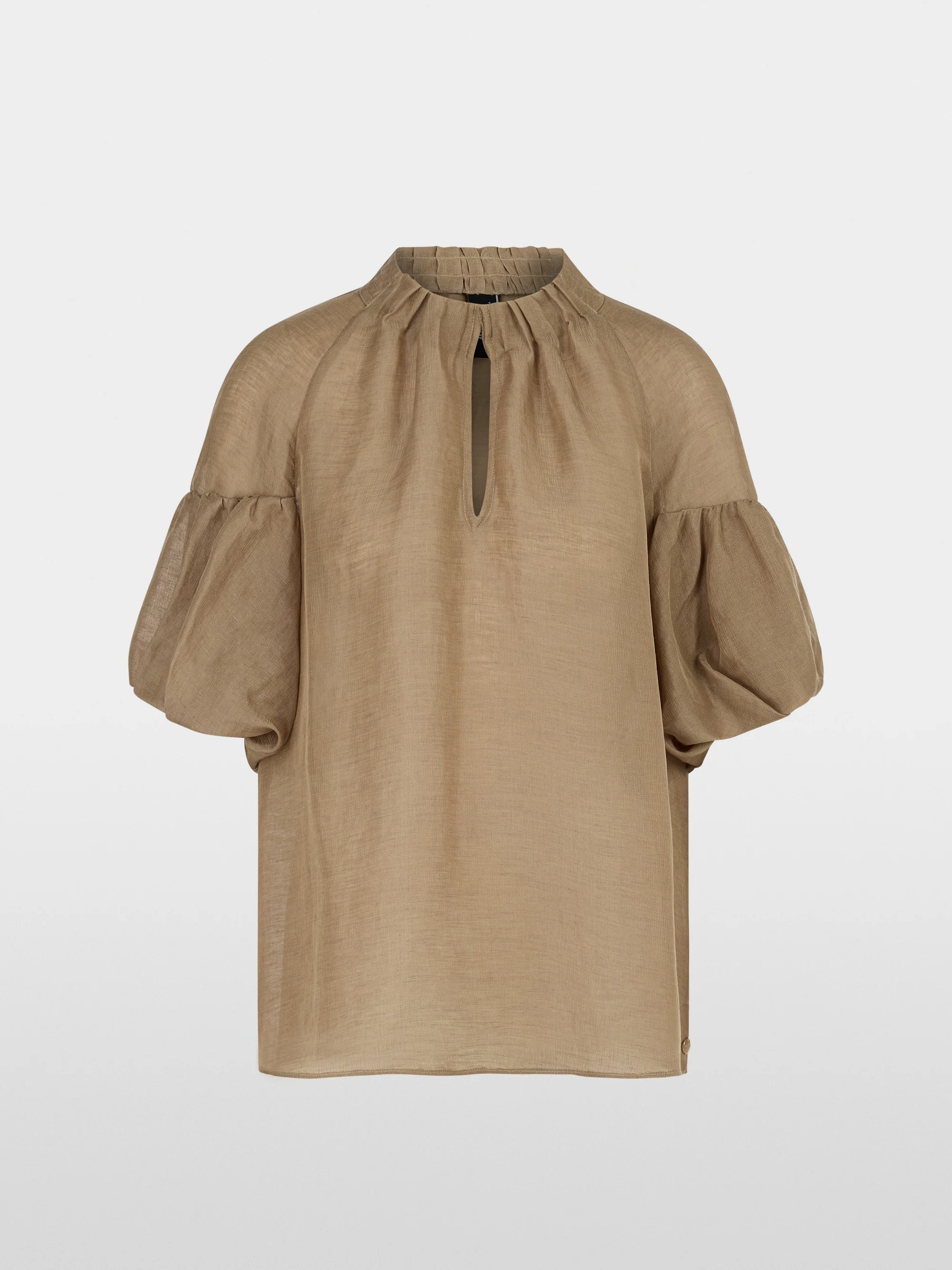 Marc-Cain Simple blouse with balloon sleeves