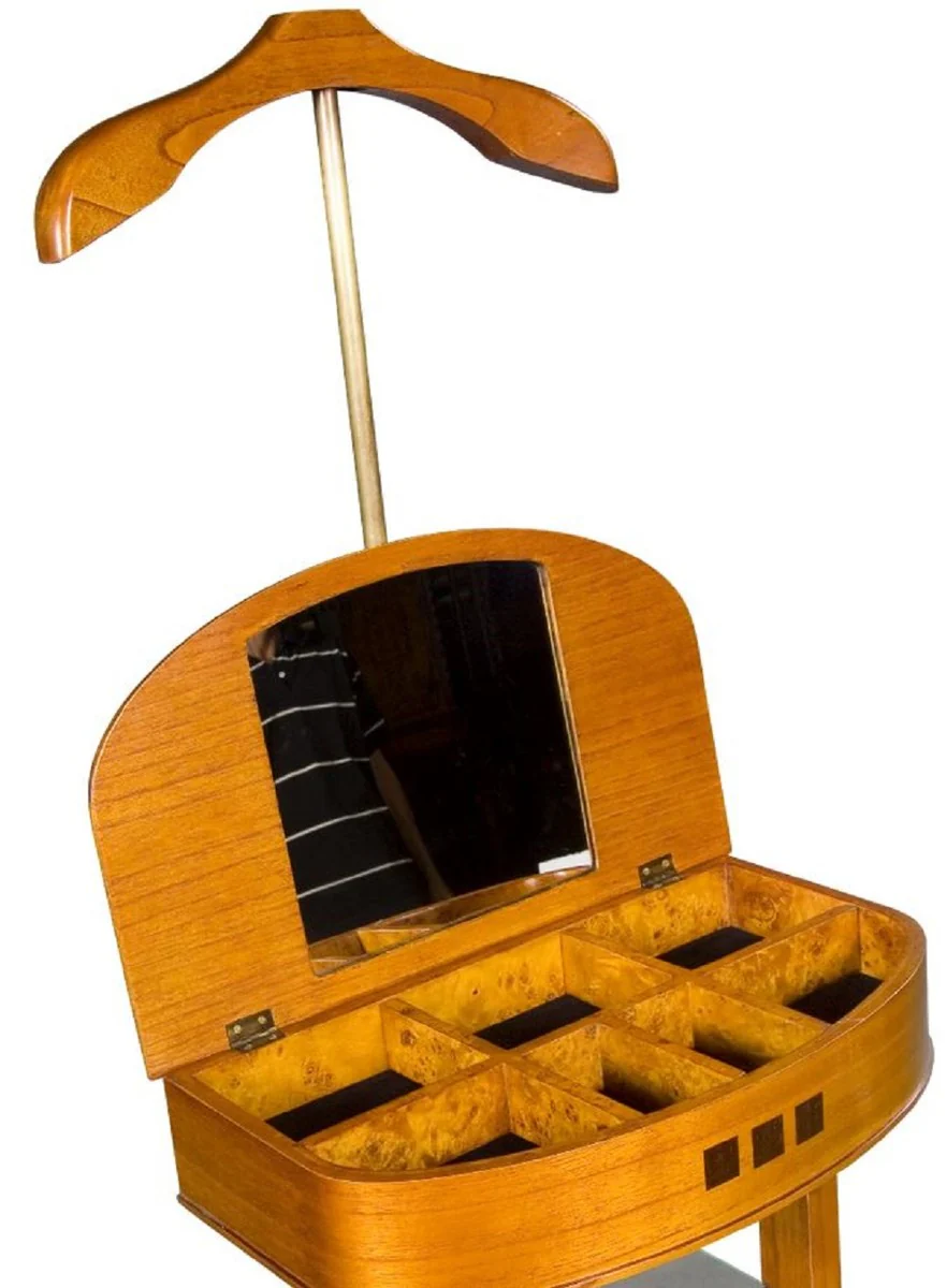 Luxury Dressboy light brown 52 x 34 x H. 100 cm - clothes rack - coat rack - mute servant - bedroom accessories - hotel accessories