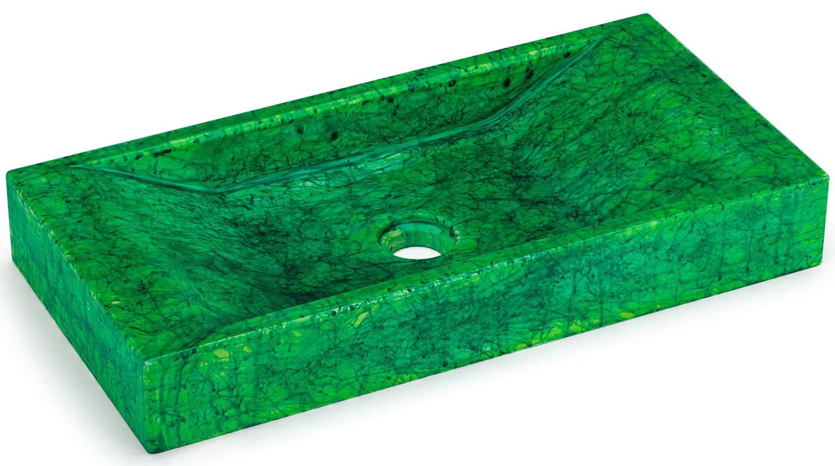 Luxury concrete sink bowl green 60 cm