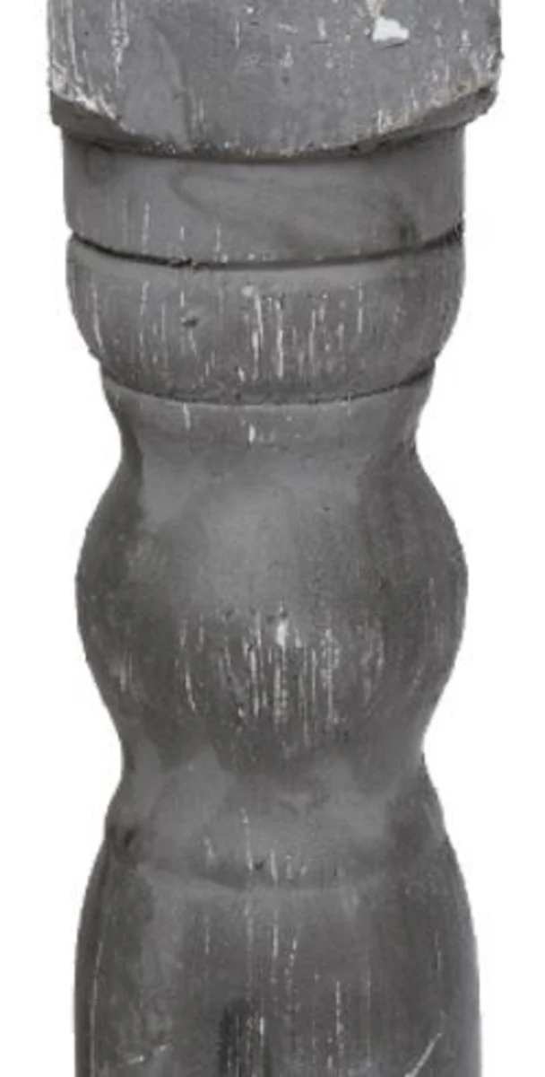 Country house style shabby chic dining table antique gray / antique white 210 x 110 x H. 80 cm - handmade country house style kitchen table