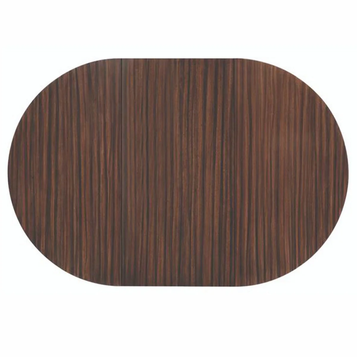 Luxury dining table dark brown / black 122-182 cm - extendable