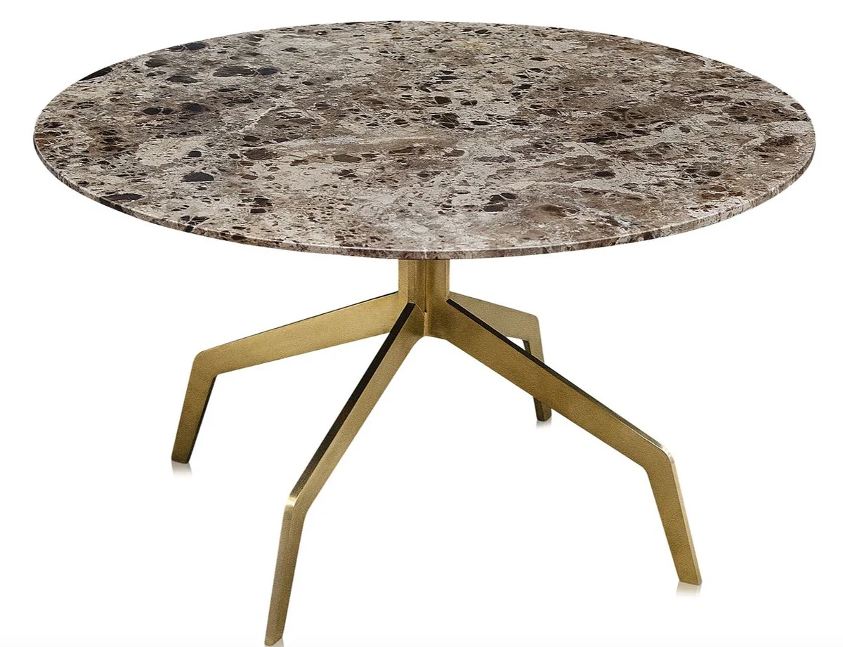 Luxury coffee table gold Ø 70 x H. 40 cm - luxury living room furniture